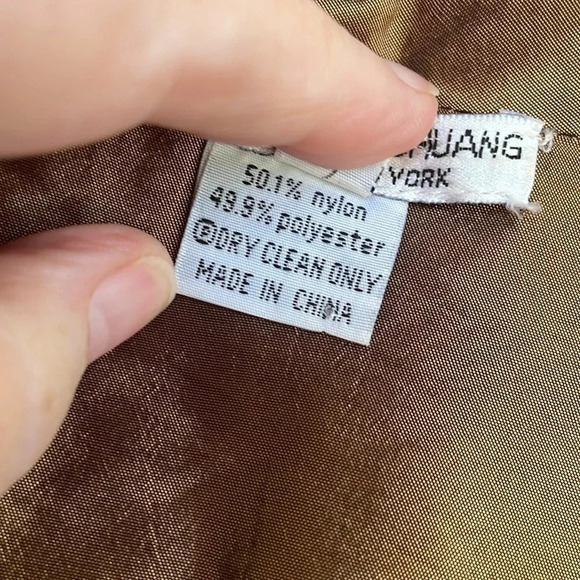 Grace Chuang New York Metallic Open Textured Cardigan Jacket Size 6 - Picture 6 of 12